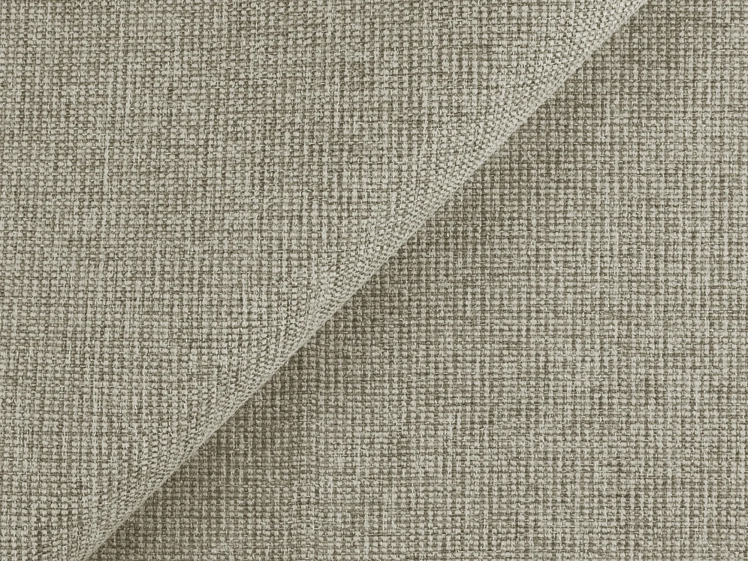 Canapé 3 places convertible en tissu texturé - beige clair - LILO