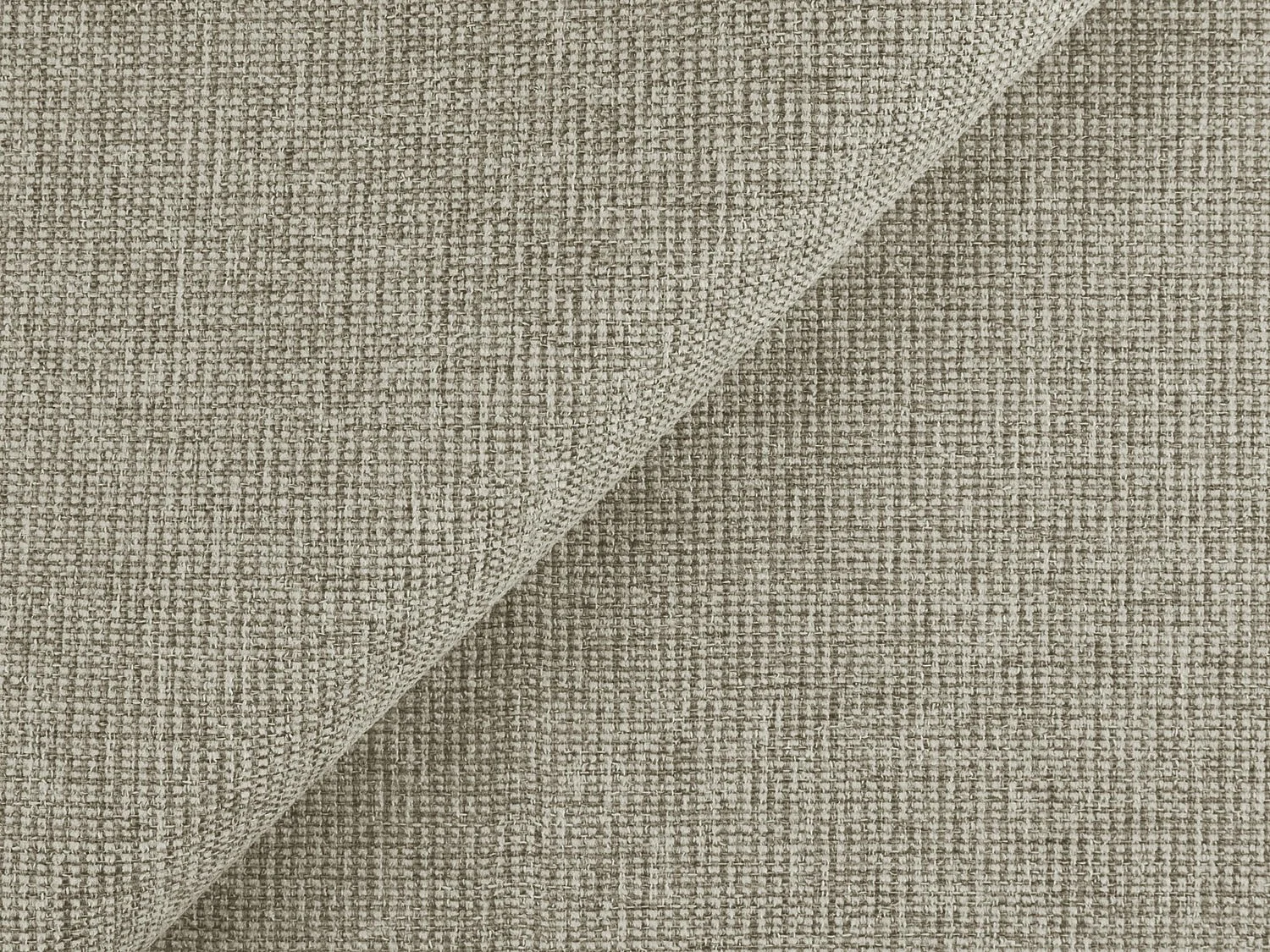 Canapé d’angle 2 places gauche convertible en tissu texturé - beige clair - CORLE