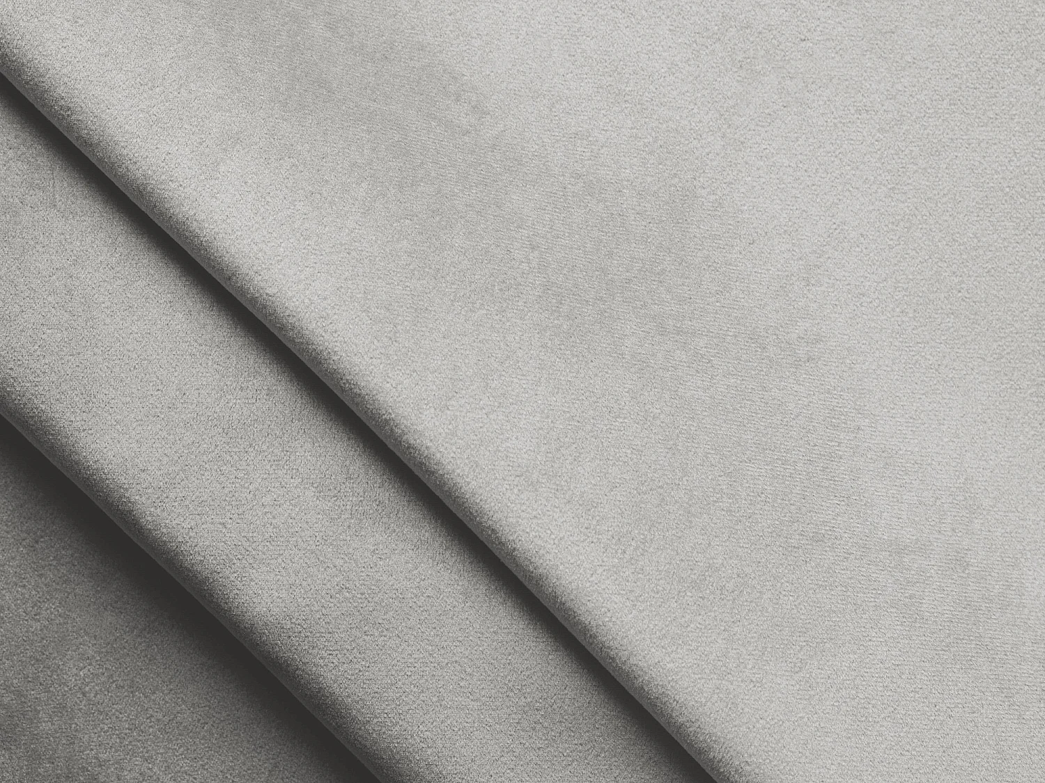 Canapé d'angle droit convertible en velours - argent - GUAVA