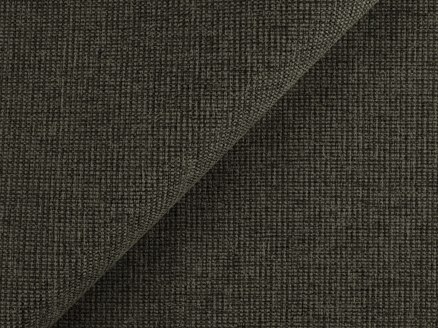 Canapé panoramique 4 places convertible en tissu texturé - taupe - LILO