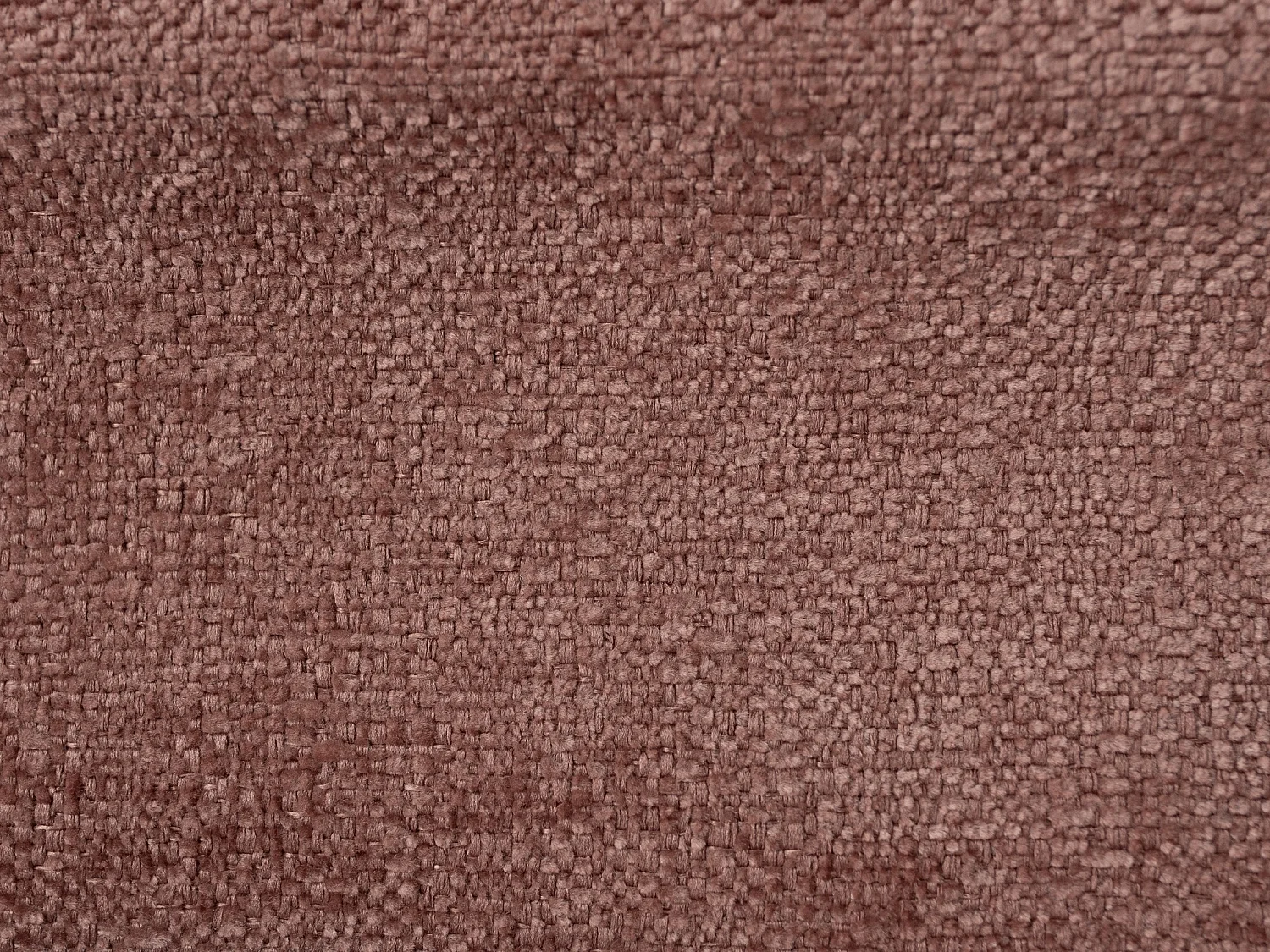 Canapé 3 places en tissu chenille - rose poudré - NANA