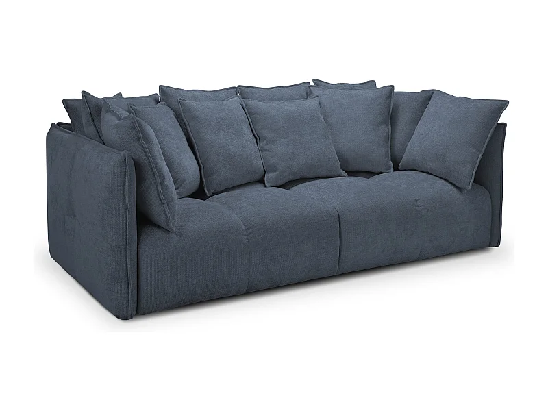 3-Sitzer Sofa - Chenille - Jeans - NANA