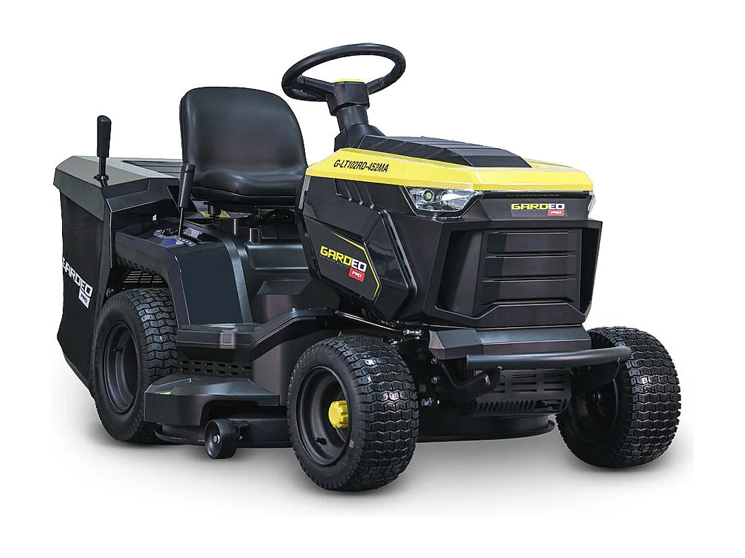 Tracteur tondeuse Gardeo Pro 102 cm, 452 cc (9,2 kW), bac 280 L, fonction mulching
