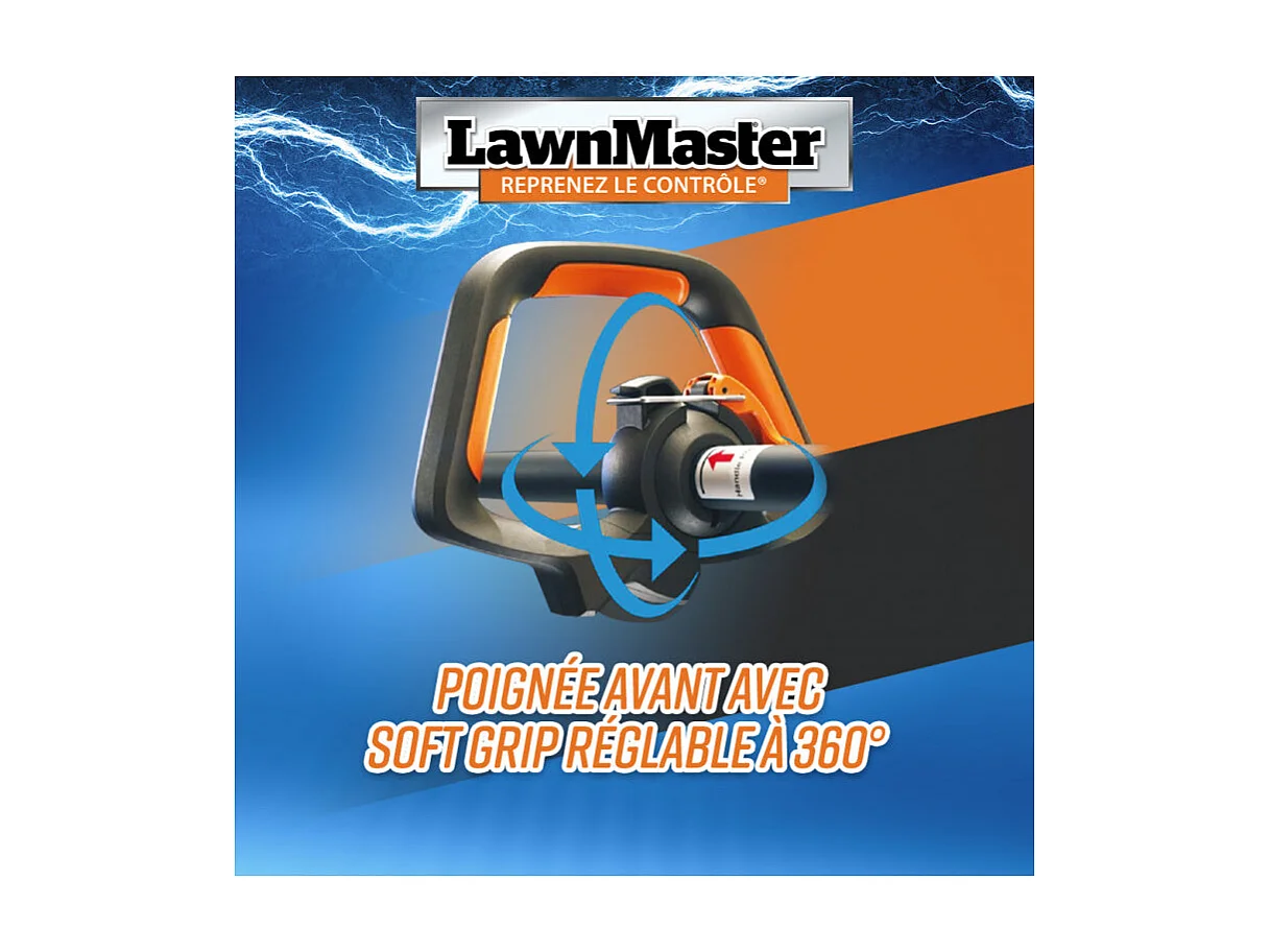 Coupe-bordure Thermique 26 cm³ Démarrage Électrique - Lawn Master