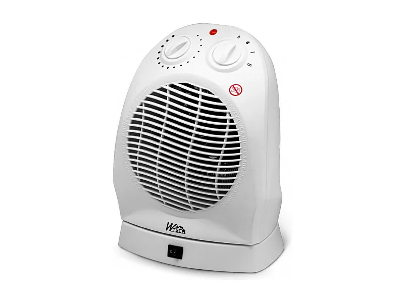 Radiateur soufflant Warm Tech 2000 W oscillant avec thermostat