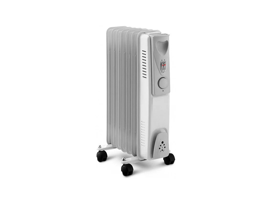 Radiateur à bain d'huile Warm Tech 1500 W, 7 éléments
