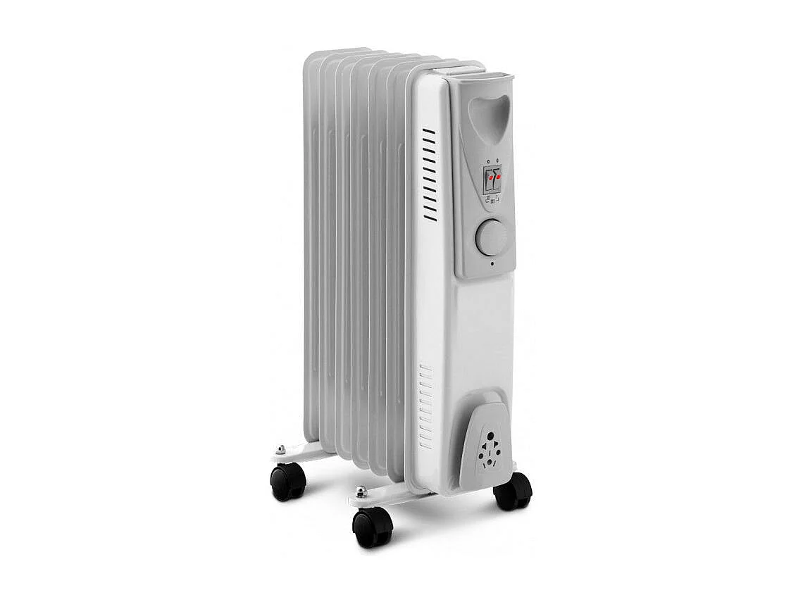 Radiateur à bain d'huile Warm Tech 1500 W, 7 éléments