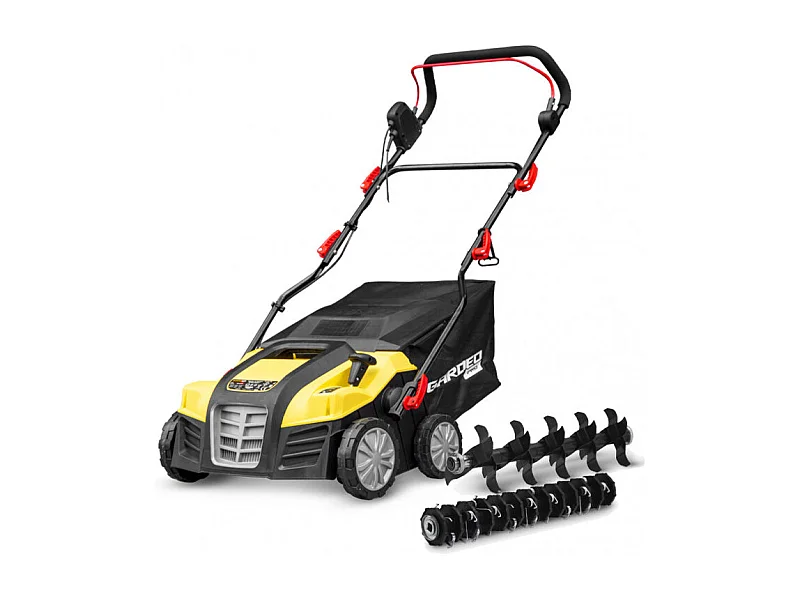 Scarificateur émousseur électrique 2 en 1 pour pelouse Gardeo Pro - 1800 W, 40 cm