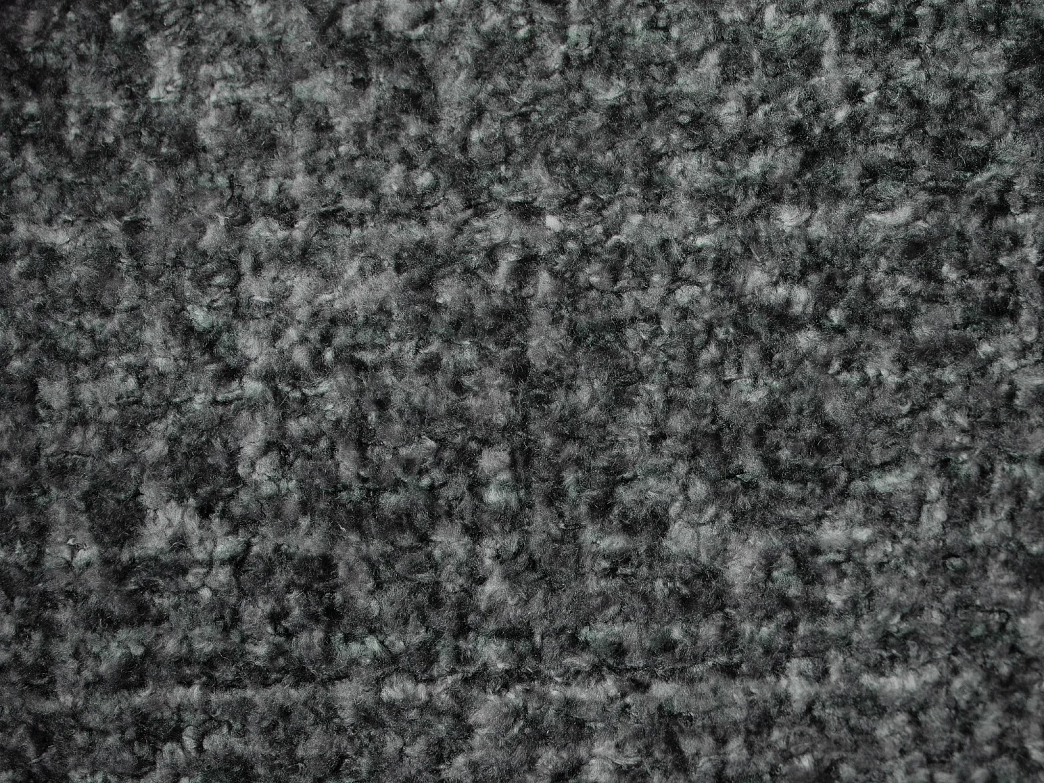 Lit rembourré avec rangement 248 x 224 - en Chenille - gris clair - MAKANA