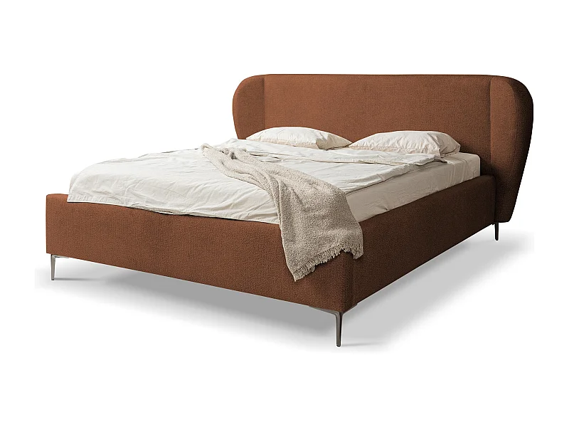 Bed met opbergruimte - 208 x 224 van Terracotta Chenille - MAKANA