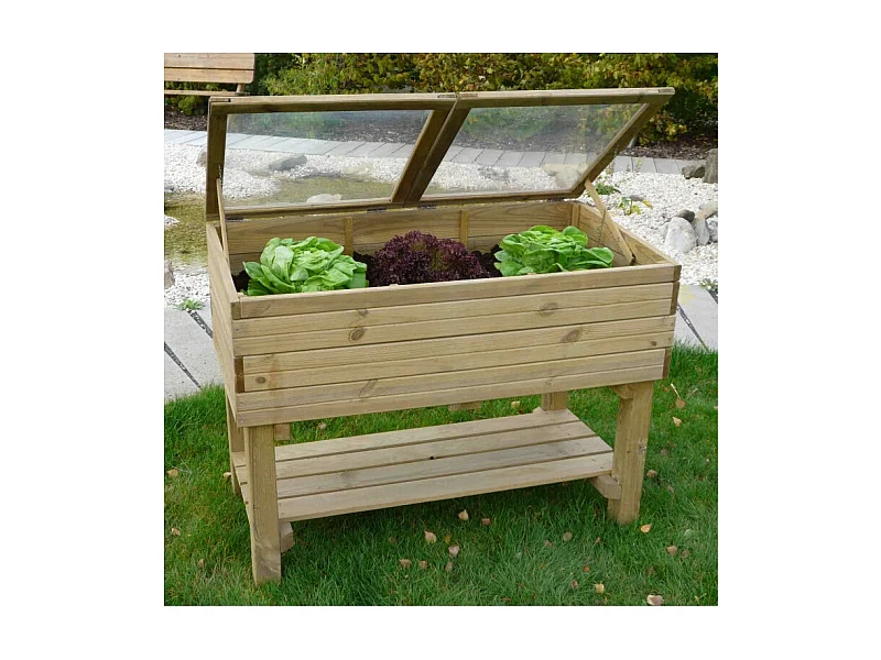 Serre sur Pieds Solid - Pin Sylvestre - 1200 x 600 x 900 mm