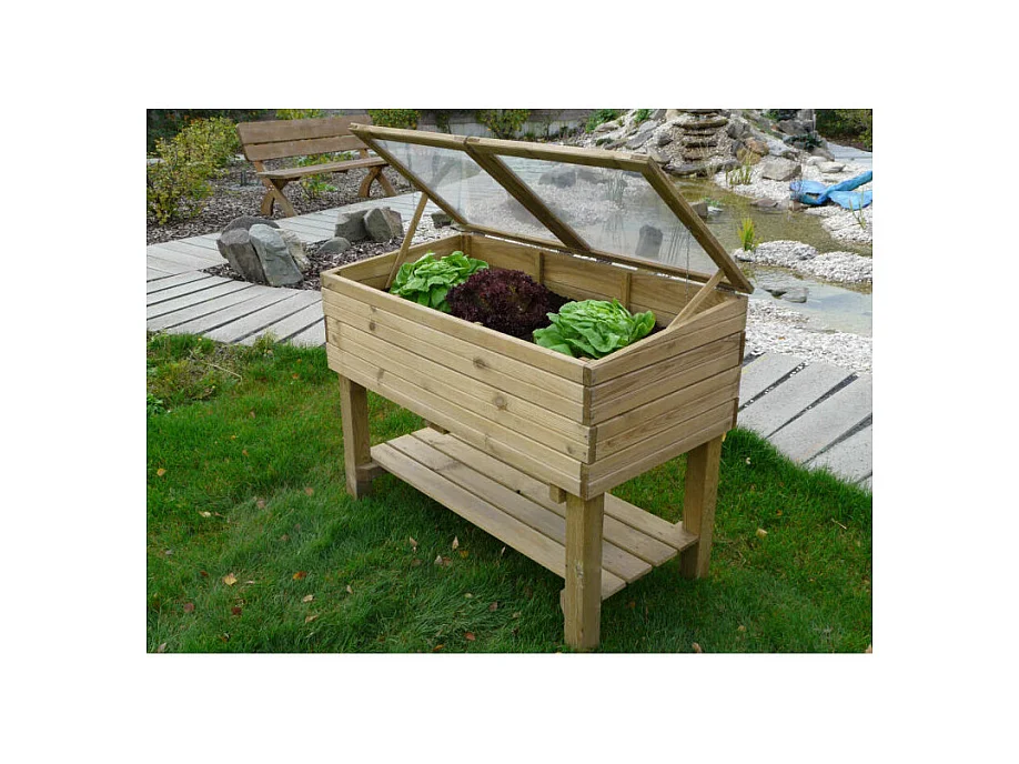 Serre sur Pieds Solid - Pin Sylvestre - 1200 x 600 x 900 mm