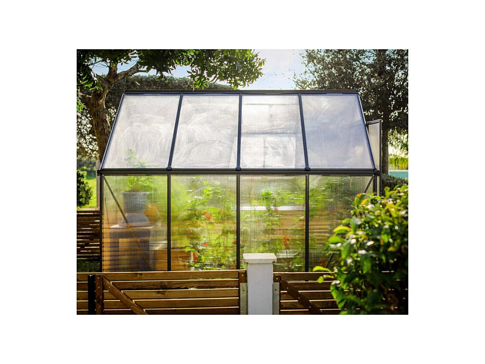 Serre de jardin Mythos 6x8 - Gris - Palram by Canopia