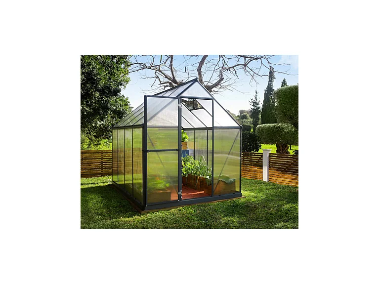 Serre de jardin Mythos 6x8 - Gris - Palram by Canopia