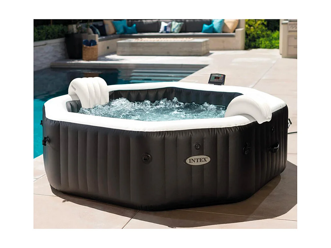 Hidromasaje hinchable SPA Intex 28458 201x71 Jet y Bubble Deluxe