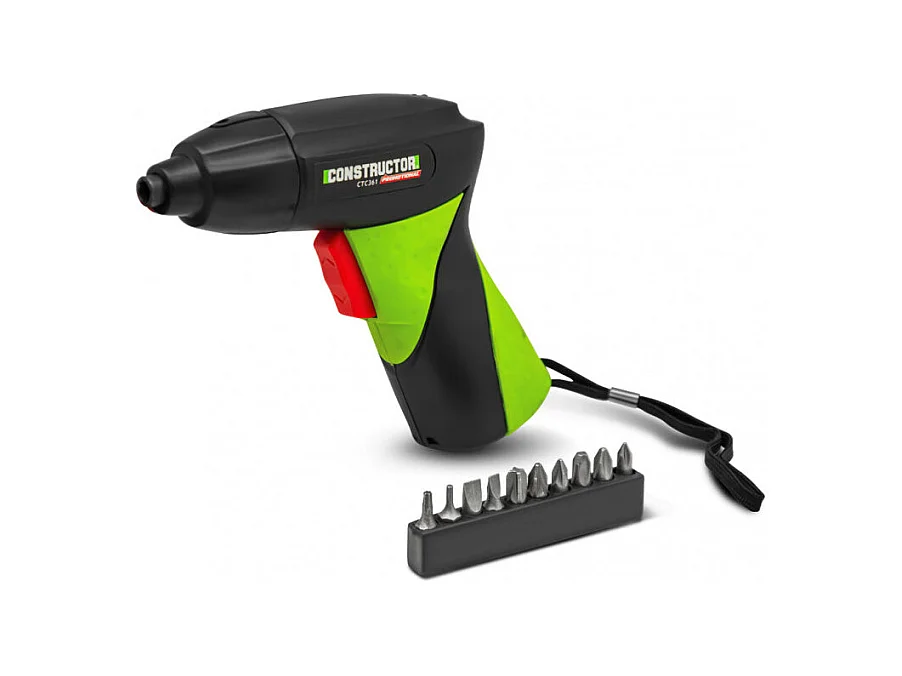 Tournevis rechargeable 3,6 V Lithium 1,3 Ah - Constructor