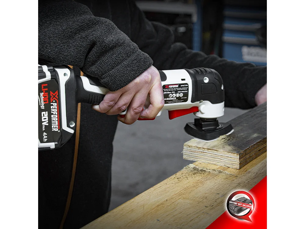 Draadloze multifunctionele tool 20V X-Performer - oscillatie 3° - zonder batterij
