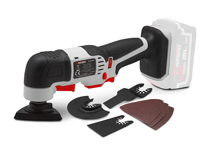 Outil multifonctions sans fil 20V X-Performer – oscillation 3° – sans batterie