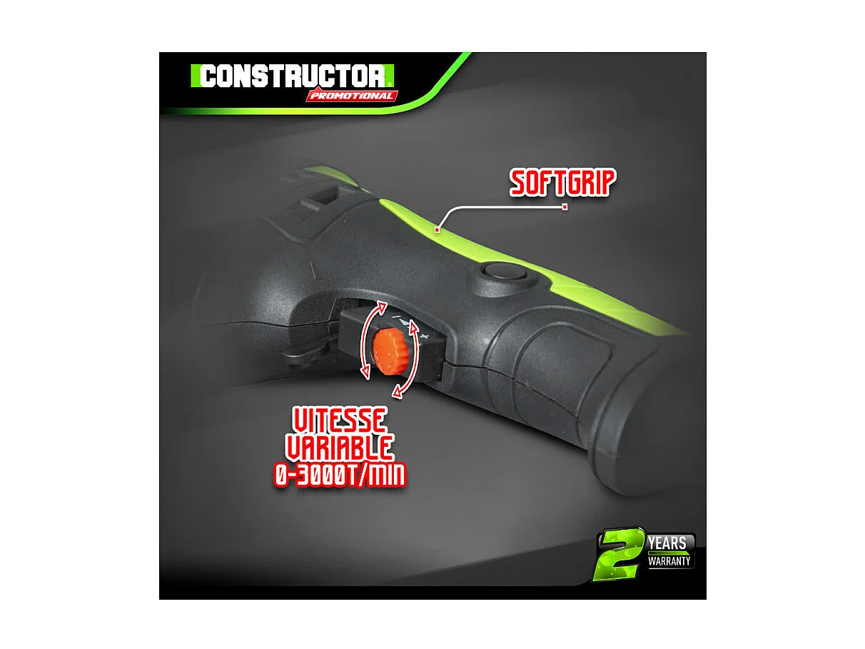 Perceuse percussion Constructor 710 W - Mandrin autoserrant 13 mm