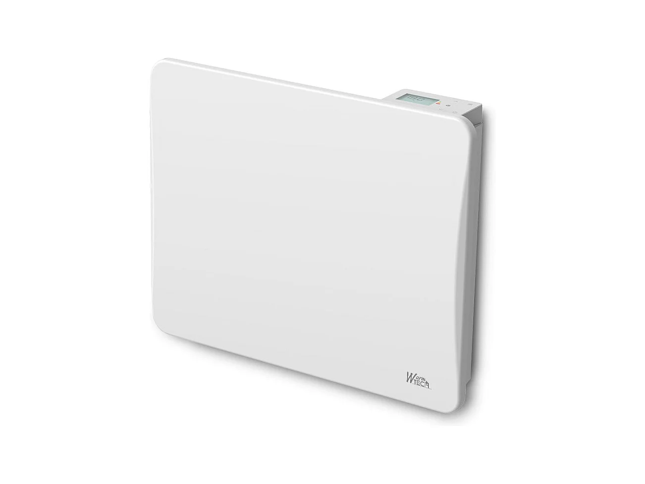 Radiateur à inertie céramique 1000 W mural – Blanc – Thermostat LCD