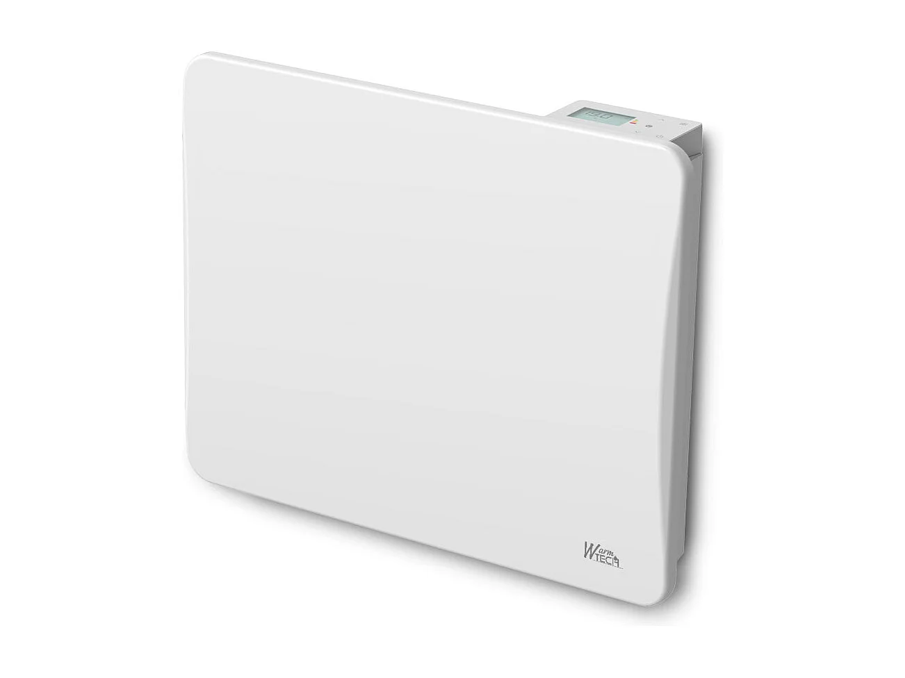 Radiateur à inertie céramique 1000 W mural – Blanc – Thermostat LCD