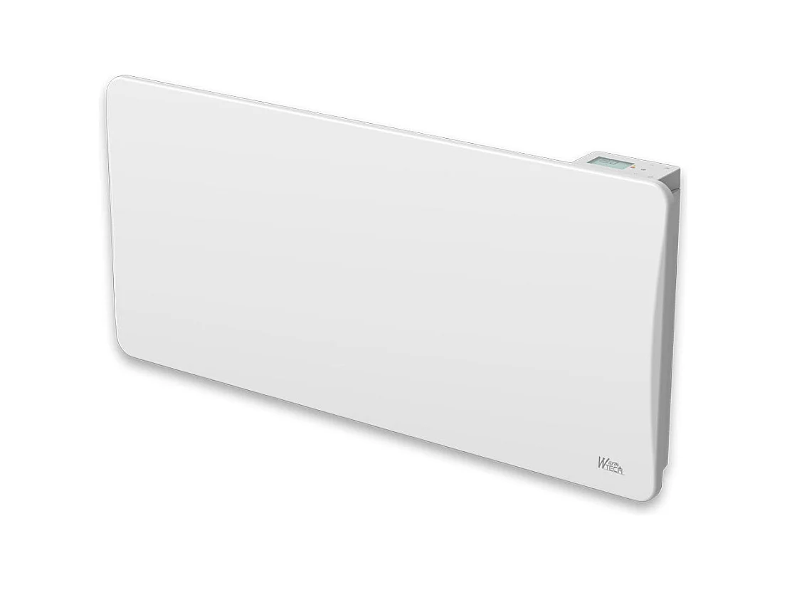 Radiateur à inertie céramique 2000 W, mural, blanc - Thermostat LCD