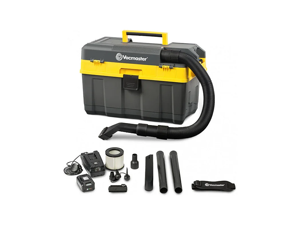 Aspirateur eau et poussières rechargeable 20V avec fonction soufflerie - Vacmaster Professional