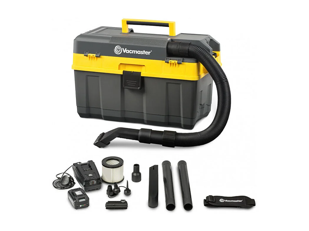 Aspirateur eau et poussières rechargeable 20V avec fonction soufflerie - Vacmaster Professional