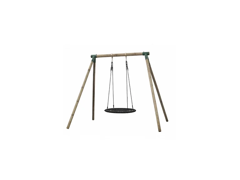 Houten schommel Carla 240 x 220 x 220 cm - Natuurlijk grenen