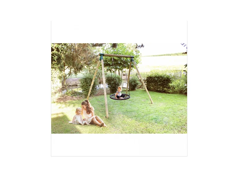 Portique en bois Carla 240 x 220 x 220 cm - Pin Naturel