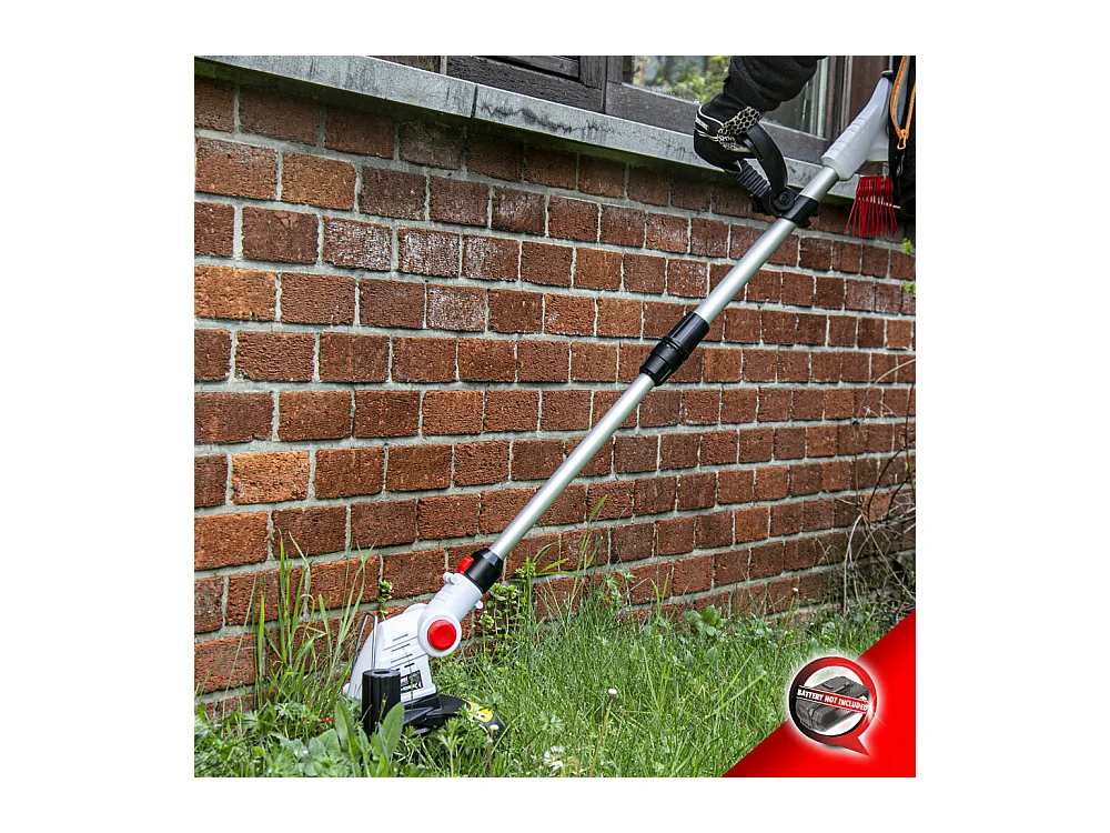 Coupe-bordure sans fil X-Performer 20V, 25 cm, tête orientable 5 positions, manche télescopique (sans batterie)