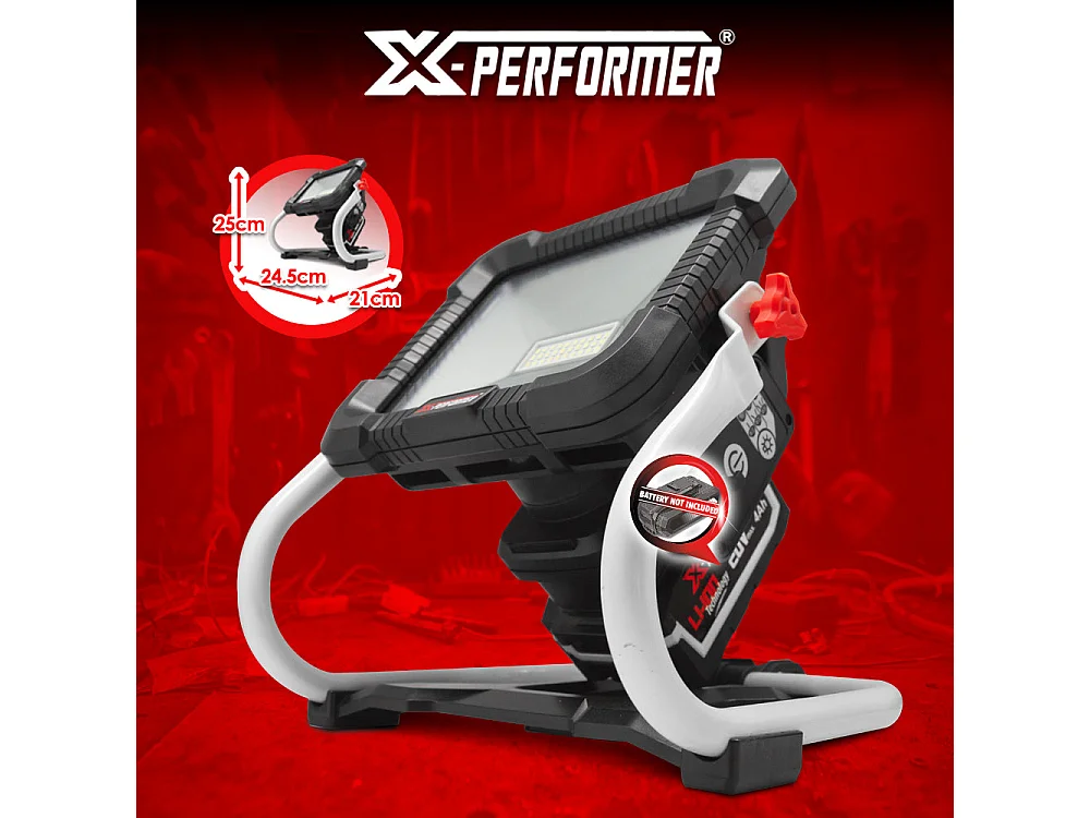 Projecteur LED de chantier 20V X-Performer - 30W max - Sans batterie ni chargeur