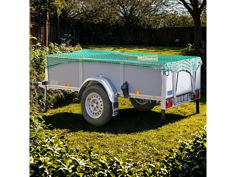 Veiligheidsnet voor aanhangwagen van polypropyleen 300 cm x 200 cm - mazen 50 x 50 mm