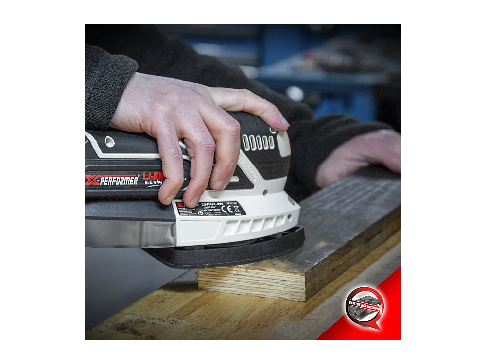 Ponceuse triangulaire sans fil 20V X-Performer (sans batterie)