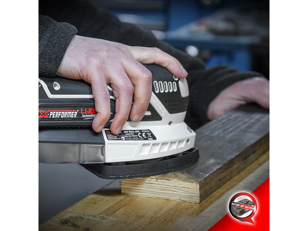 Ponceuse triangulaire sans fil 20V X-Performer (sans batterie)