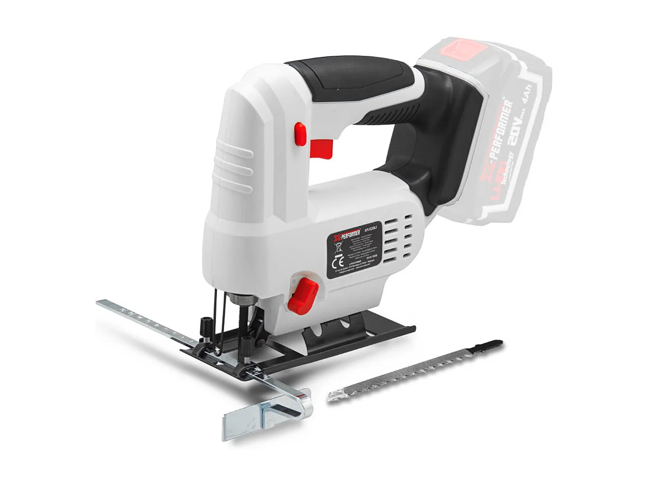 Draadloze Pendel decoupeerzaag 20V X-Performer - 51 mm hout / 2 mm staal (zonder batterij)