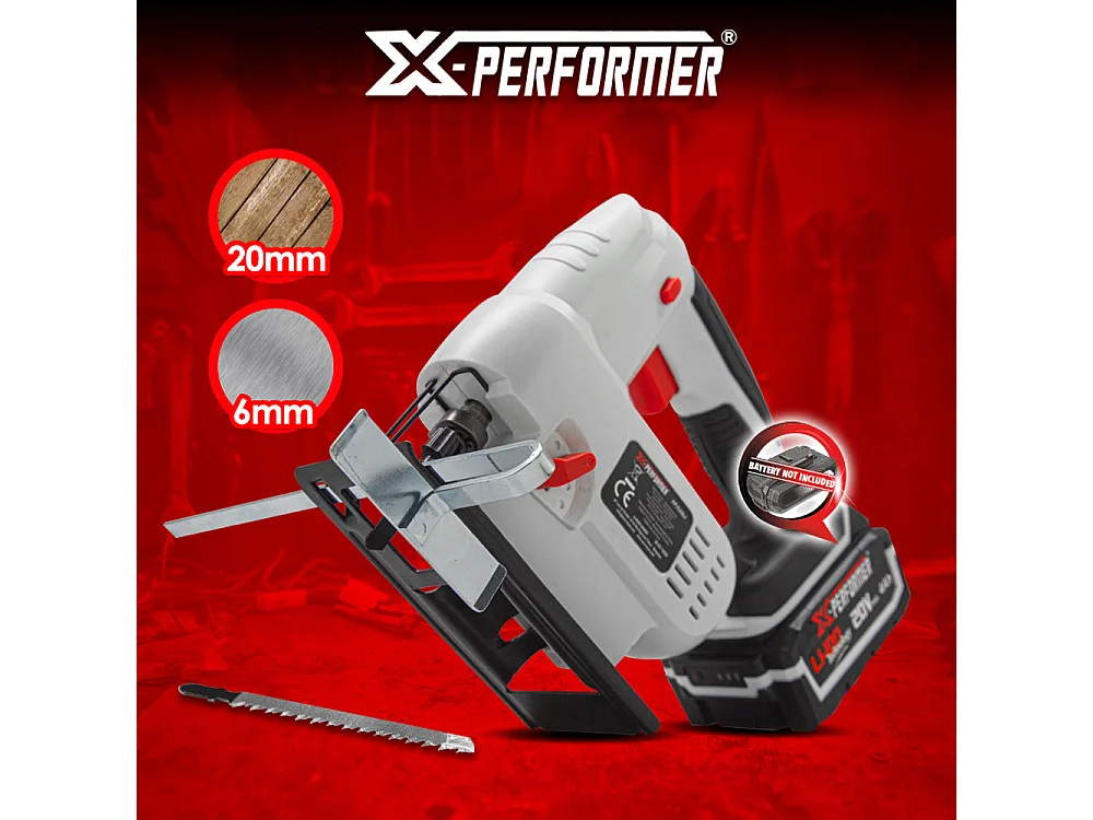 Draadloze Pendel decoupeerzaag 20V X-Performer - 51 mm hout / 2 mm staal (zonder batterij)