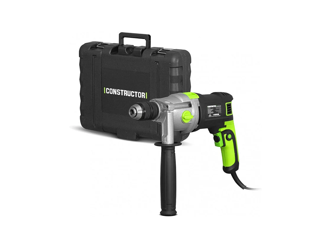 Perceuse à percussion Constructor 1050 W, mandrin auto 13 mm