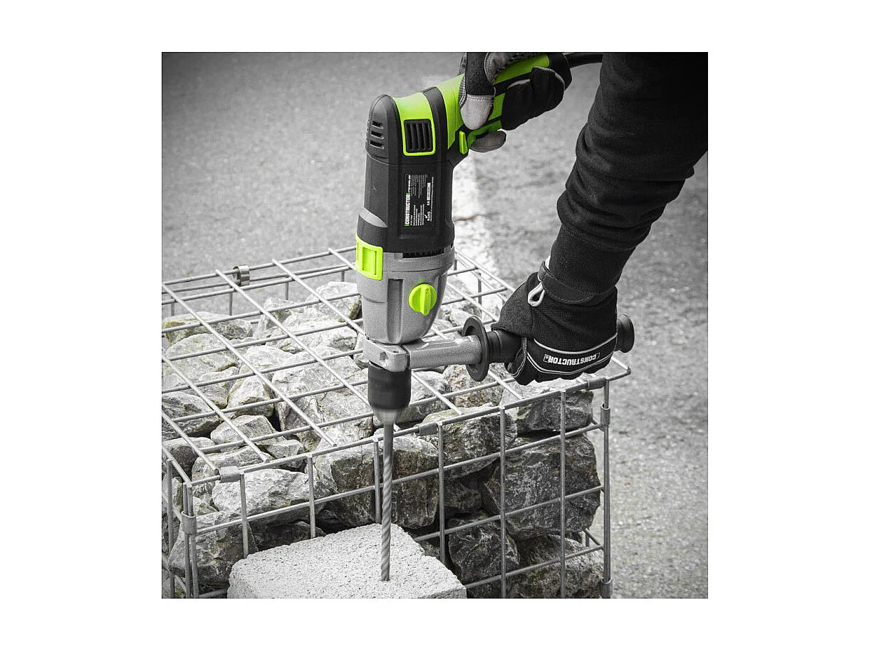 Perceuse à percussion Constructor 1050 W, mandrin auto 13 mm