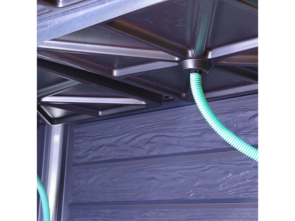 Mini-serre de jardin en aluminium et polycarbonate Plant-Inn