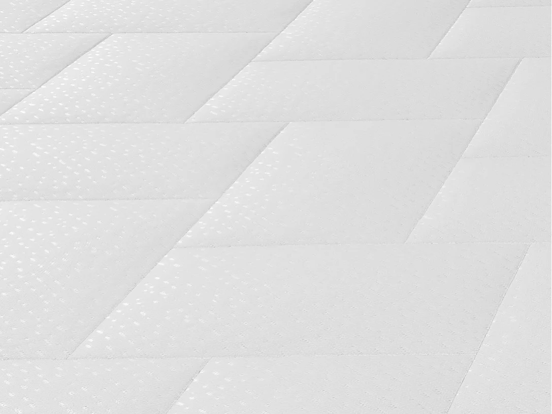 Ensemble complet boxspring tête de lit capitonnée + sommiers relaxation électrique + matelas + surmatelas - 2 x 90 x 200 cm - Tissu - Bordeaux - LODI de PALACIO