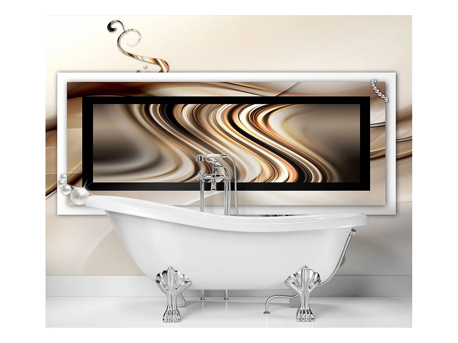 Carta Da Parati, Onde e geometrie - 450x315