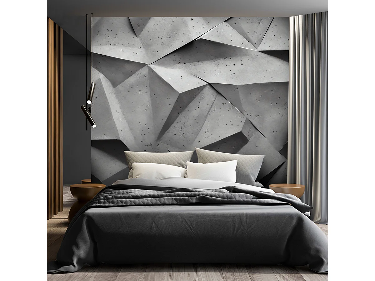 Wallpaper, Abstract shapes 3D - 150x105