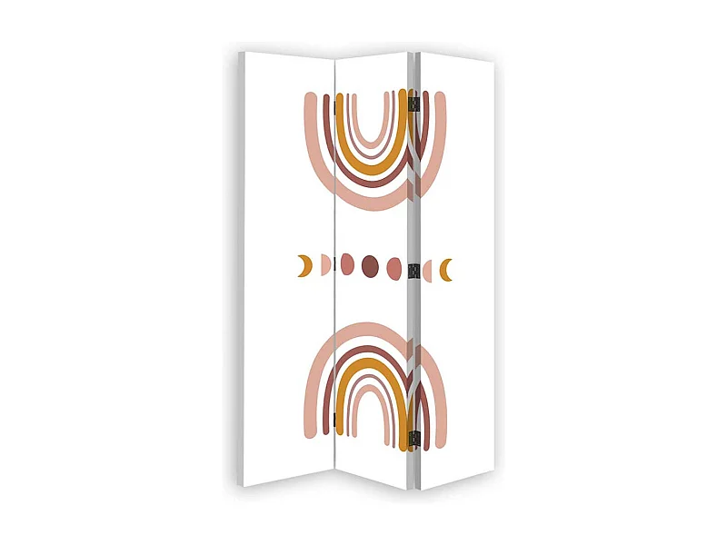 Paravento Lavagna di Sughero, Divertimento con l'arcobaleno - 110x170