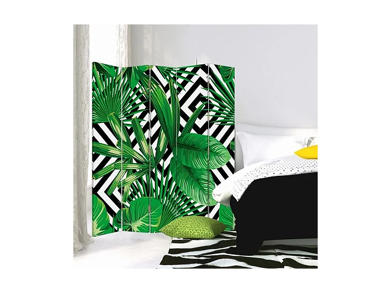 Paravento bilaterale, Composizione delle foglie - 180x170