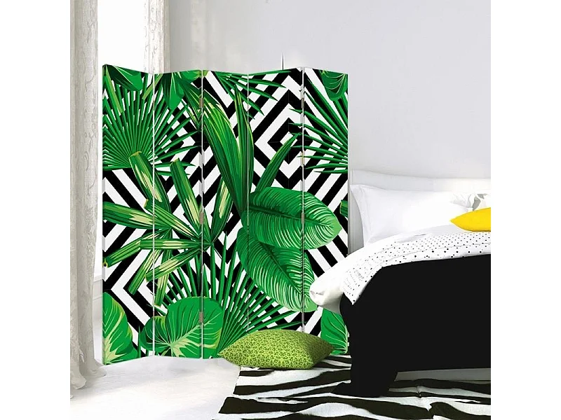 Paravento bilaterale, Composizione delle foglie - 180x170