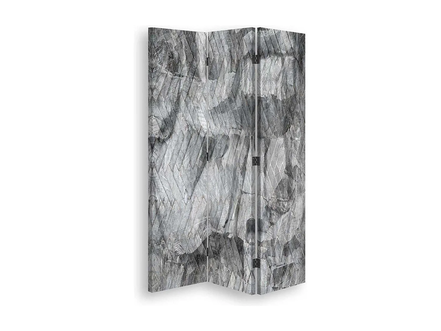 Paravento bilaterale 360, La serenità  del grigio - 110x170