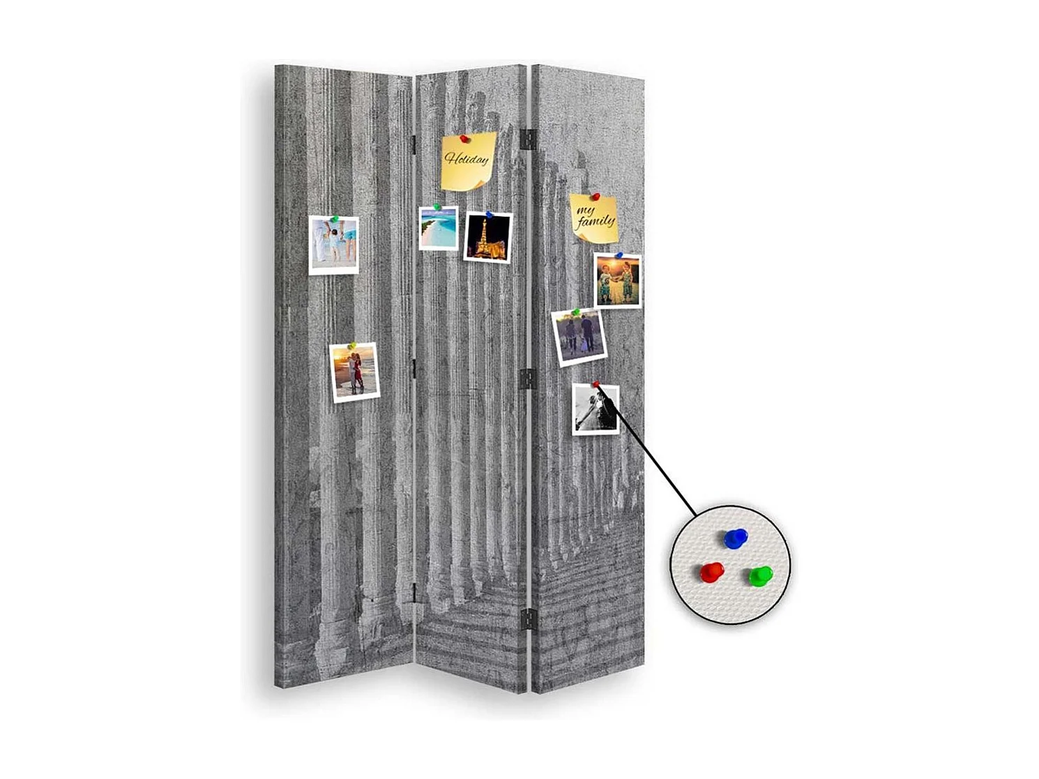 Paravento Lavagna di Sughero, Ordine architettonico - 110x170