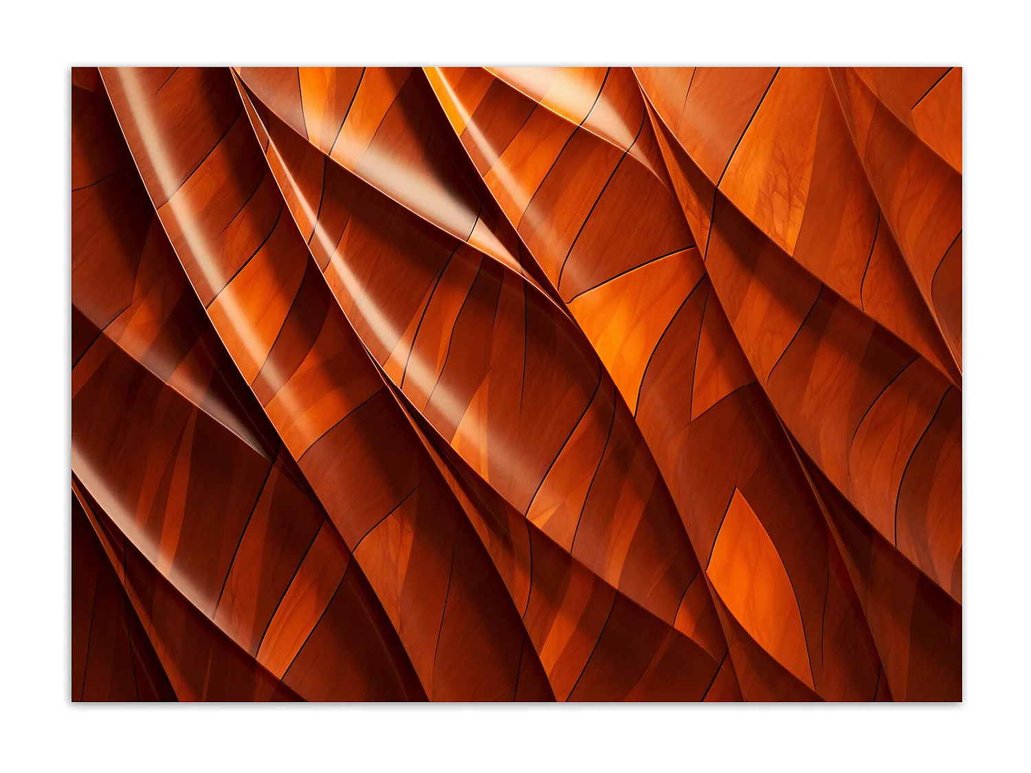 Wallpaper, Orange texture 3D - 200x140