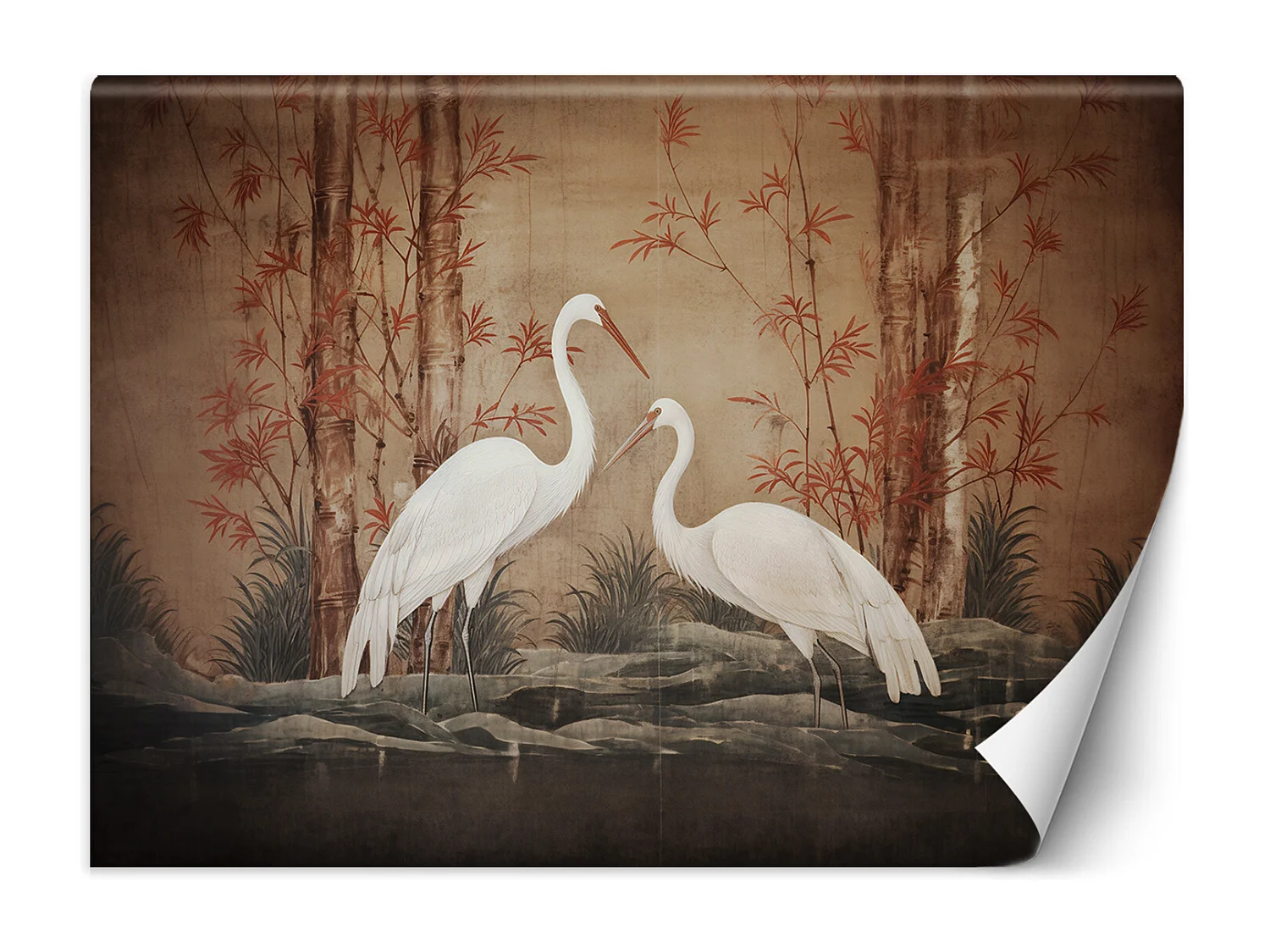 Wallpaper, Animal Oriental Bird - 150x105